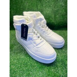Nautica Vinte High Top Triple White Sneakers Women’s Size 10 Shoes